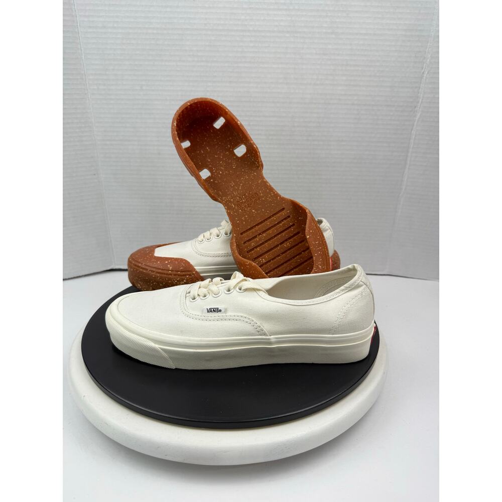 VANS Authentic‎ 44 DX Modular Sneakers Womens 9 Beige Speckled Gum Skate Shoes